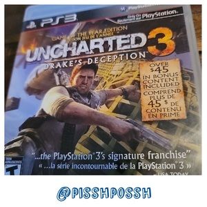 Uncharted 3: Drake's Deception For Playstation 3